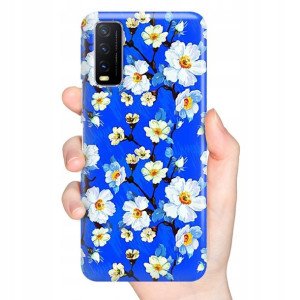 Etui Grube 2mm do VIVO Y20s Wiosenne Spring Wzory