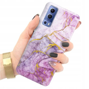Etui Grube 2mm do VIVO Y52 5G Marmurki Top Wzory