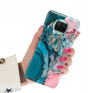 Etui Grube 2mm do XIAOMI MI 10T LITE Marble Wzory