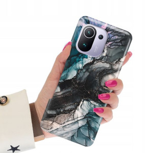 Etui Grube 2mm do XIAOMI MI 11 PRO Marmurki Wzory