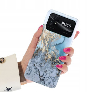 Etui Grube 2mm do XIAOMI POCO C40 Aesthetic Wzory