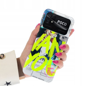 Etui Grube 2mm do XIAOMI POCO C40 Sztuka Art Wzory