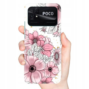 Etui Grube 2mm do XIAOMI POCO C40 Wiosna Top Wzory
