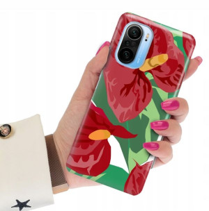 Etui Grube 2mm do XIAOMI POCO F3 Wiosenne Wzory