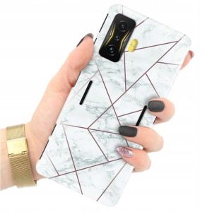 Etui Grube 2mm do XIAOMI POCO F4 GT Marble Wzory