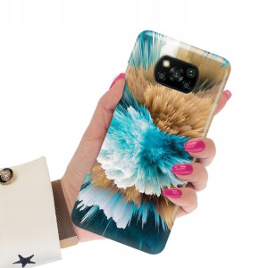 Etui Grube 2mm do XIAOMI POCO X3 NFC Marble Wzory