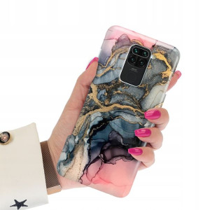 Etui Grube 2mm do XIAOMI REDMI NOTE 9 Marble Wzory