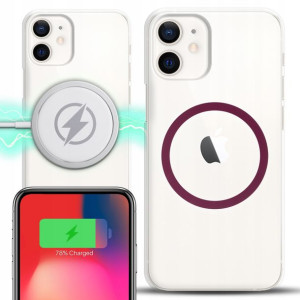 Etui Grube 2mm Magsafe BURGUND do IPHONE 12 MINI