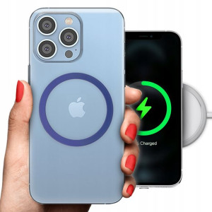 Etui Grube 2mm Magsafe BŁĘKIT do IPHONE 14 PRO MAX