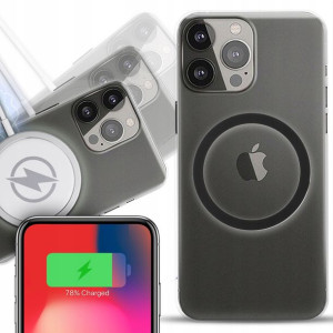 Etui Grube 2mm Magsafe CZARNY do IPHONE 13 PRO MAX