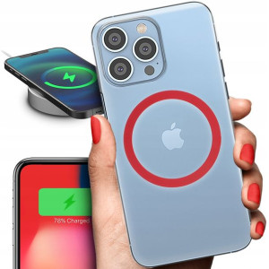 Etui Grube 2mm Magsafe RED do IPHONE 14 PRO MAX