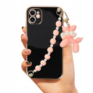 Etui Joless Black BLINK do IPHONE 11 + Łańcuszek