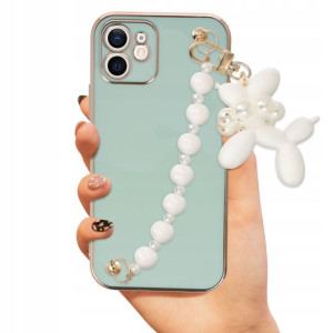 Etui Joless Morski BLINK do IPHONE 12 + Łańcuszek