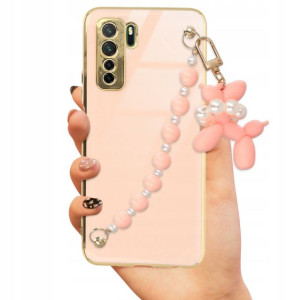Etui Joless Róż BLINK do HUAWEI NOVA 7 SE Uchwyt