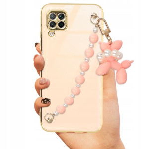 Etui Joless Róż BLINK do HUAWEI P40 LITE + Uchwyt