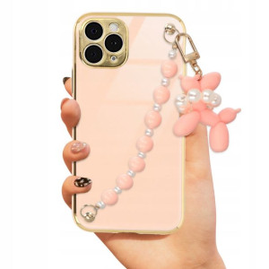 Etui Joless Róż BLINK do IPHONE 11 PRO Łańcuszek