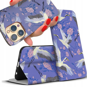 Etui MAGNET do MOTOROLA E22 Zwierzątka PEŁNY Wzór