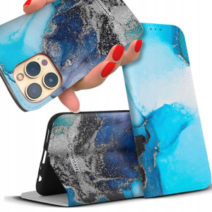 Etui Magnet Do MOTOROLA G13 Marmurki Pełny Wzór