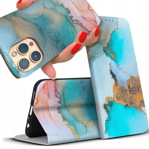 Etui MAGNET do REALME 9 PRO Marble Top PEŁNY Wzór