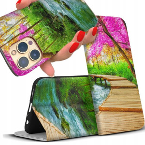 Etui MAGNET do SAMSUNG S23 PLUS Piękne PEŁNY Wzór