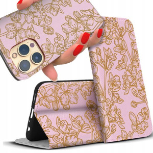 Etui Magnet do XIAOMI 12 PRO Kwiatowe Pełny Wzór