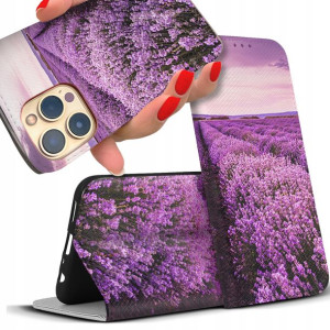 Etui MAGNET do XIAOMI REDMI 9T Kwiaty PEŁNY Wzór