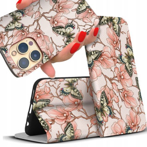 Etui MAGNET FULL do SAMSUNG XCOVER 6 PRO Flower Wz