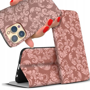 Etui MAGNET FULL do SAMSUNG XCOVER PRO 2 Kwiaty Wz