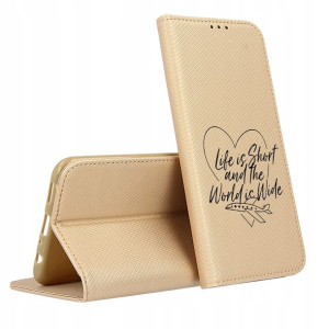 Etui MAGNET ZŁOTY do IPHONE SE3 Case Modne Wzory