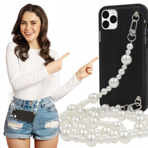 Etui Mat BLINK Czarny do IPHONE 11 PRO Łańcuszek