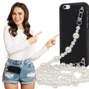 Etui Mat BLINK Czarny do IPHONE 6 PLUS Łańcuszek