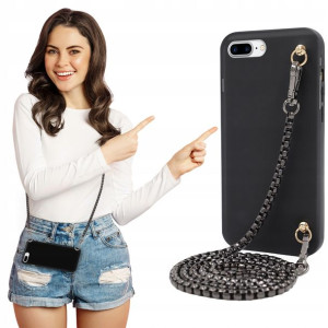 Etui Mat BLINK Czarny do IPHONE 7/8 PLUS Łańcuch
