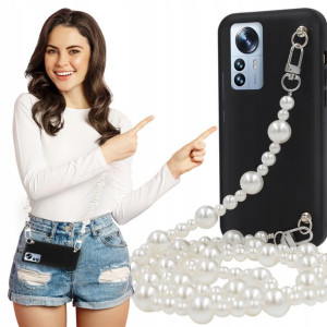 Etui Mat BLINK Czarny do XIAOMI 12 PRO 5G Łańcuch