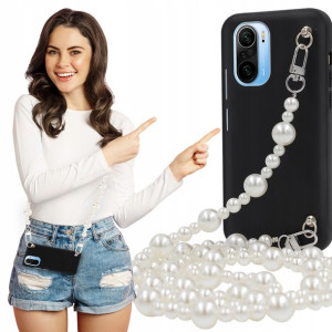 Etui Mat BLINK Czarny do XIAOMI REDMI K40 Łańcuch