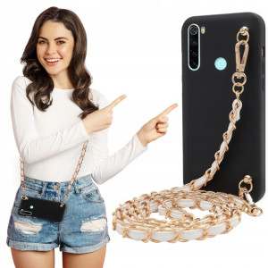 Etui Mat BLINK Czarny do XIAOMI REDMI NOTE 8 2021