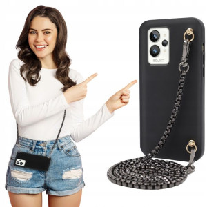 Etui Mat BLINK Do REALME GT2 5G Kwadrat Łańcuszek
