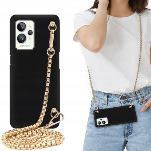 Etui Mat BLINK Do REALME GT2 5G Złoty Kwadratowy