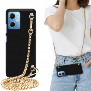 Etui Mat BLINK Do XIAOMI POCO X5 Złoty Kwadratowy