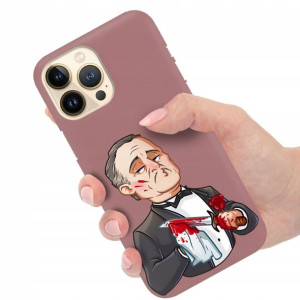 Etui Mat Ciemny Róż do IPHONE 13 PRO MAX Top Wzory