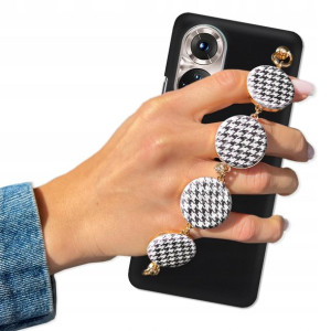 Etui Mat Czarne BLINK do HUAWEI HONOR 50 Pepitka