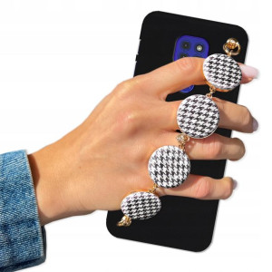 Etui Mat Czarne BLINK do MOTOROLA E7 PLUS Pepitka