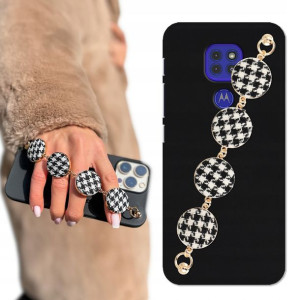 Etui Mat Czarne BLINK do MOTOROLA G9 PLAY Pepitka