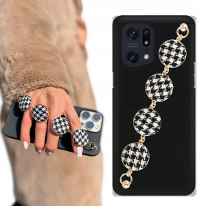 Etui Mat Czarne BLINK do OPPO FIND X5 PRO Pepitka