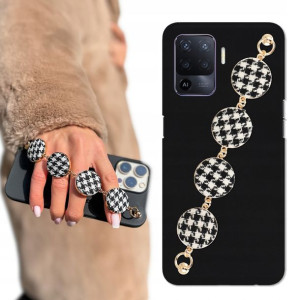 Etui Mat Czarne BLINK do OPPO RENO 5 LITE Pepitka