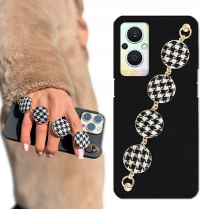 Etui Mat Czarne BLINK do OPPO RENO 7Z 5G Pepitka