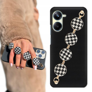 Etui Mat Czarne BLINK do REALME 10 PRO 5G Pepitka