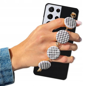 Etui Mat Czarne BLINK do SAMSUNG S21 ULTRA Pepitka