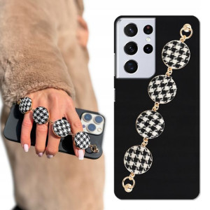 Etui Mat Czarne BLINK do SAMSUNG S21 ULTRA Pepitka