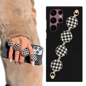 Etui Mat Czarne BLINK do SAMSUNG S22 ULTRA Pepitka