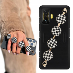 Etui Mat Czarne BLINK do XIAOMI POCO F4 GT Pepitka